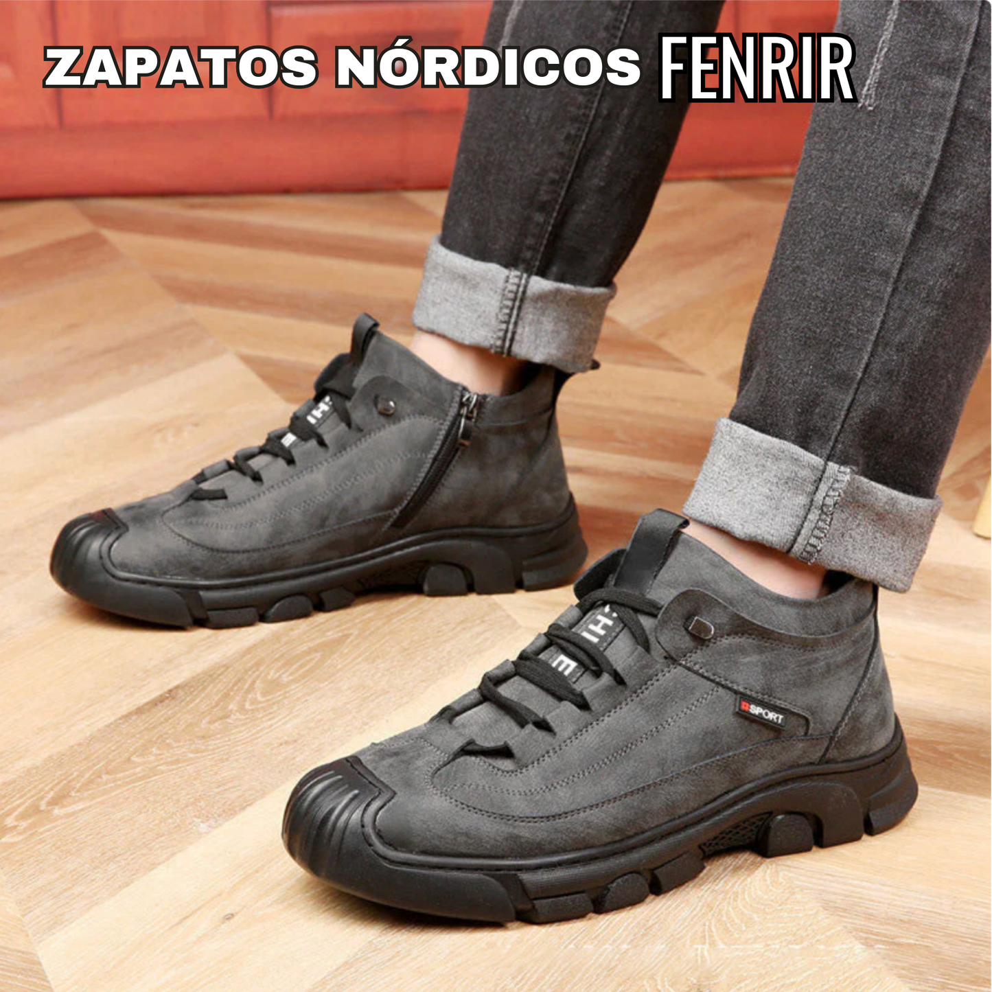 Fenrir: Zapatos nórdicos para hombre