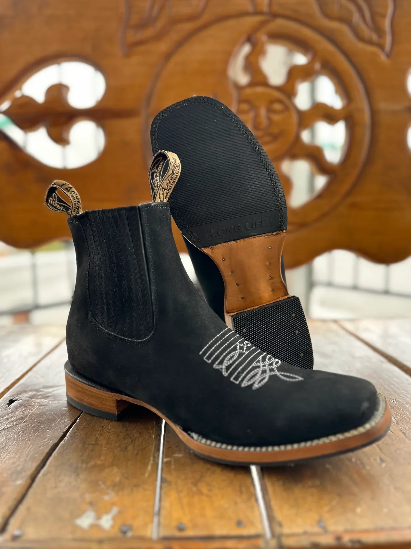 MenBoots™ | Botas vaqueras de cuero artesanal para hombre