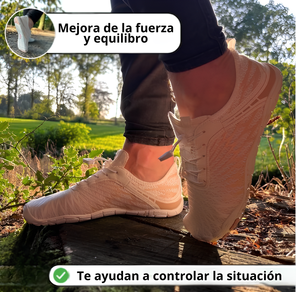 Zapatillas Antideslizantes PlantarLux | Elimna el dolor de tus pies y camina con confianza