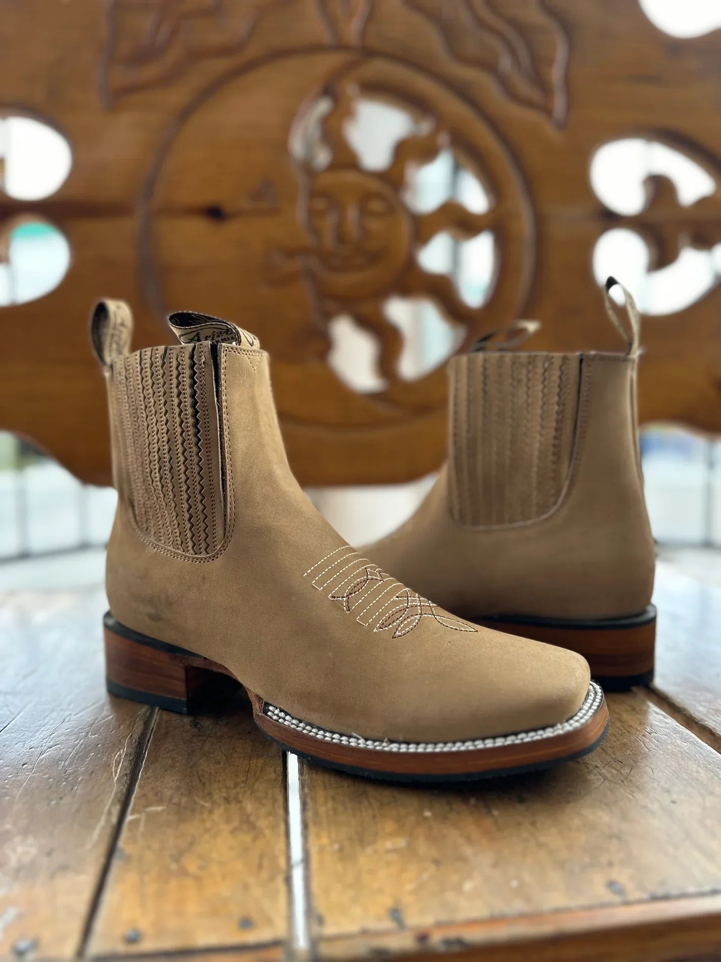 MenBoots™ | Botas vaqueras de cuero artesanal para hombre